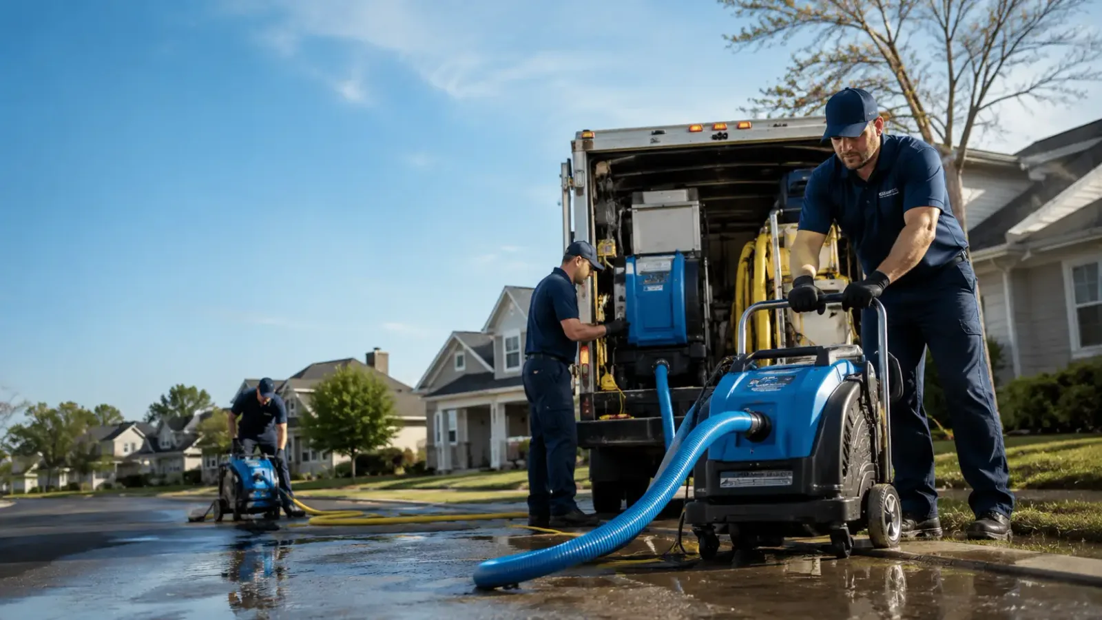 Flood Damage Cleanup in Davidsville, PA